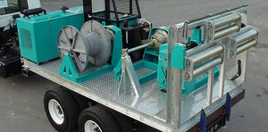 25kN 3-Drum Skid-Mounted Recovery Winch