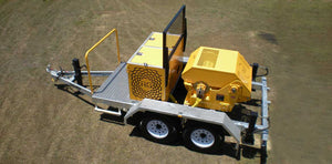 40kN (4-Tonne) Trailer-Mounted Recovery Winch